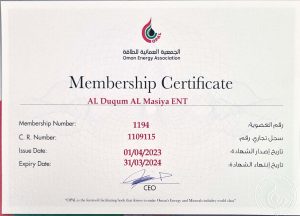 OPAL MEMBERSHIP CERTIFICATE