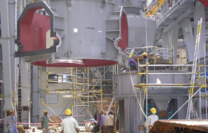 Installation of structures and equipment